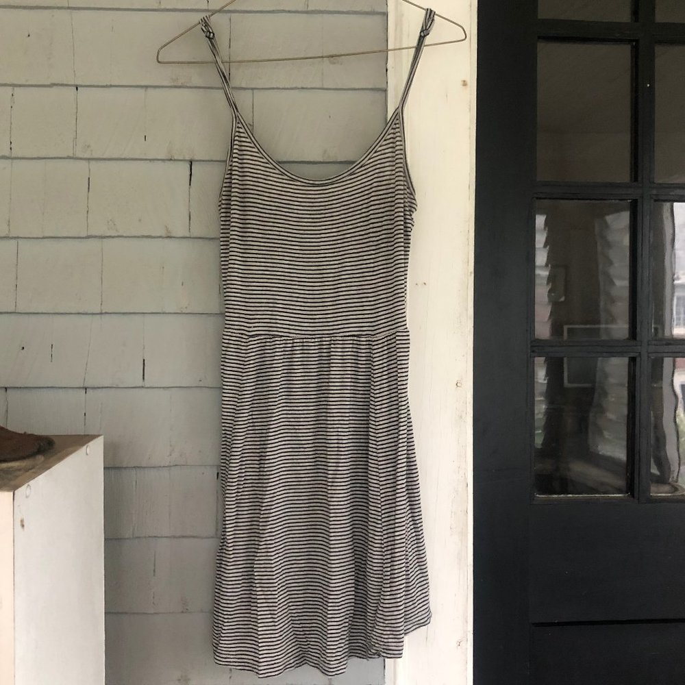 Brandy Melville B&W Striped Dress